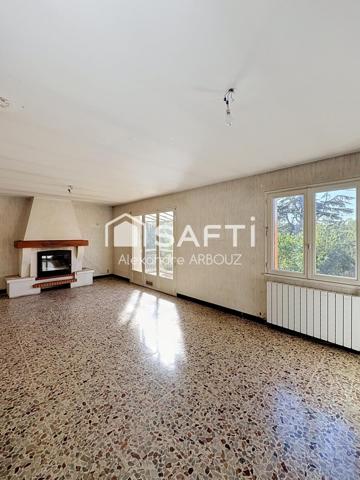 Maison T5 au calme avec fort potentiel