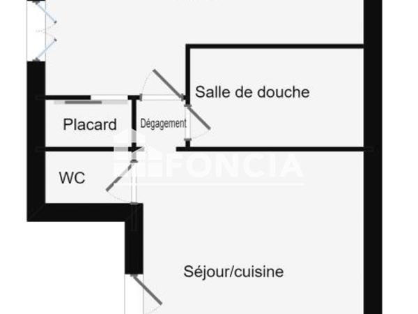 Location Appartement meublé 2 pièces 40 m² - 9 IMPASSE BOTTINEAU Le Havre 76600