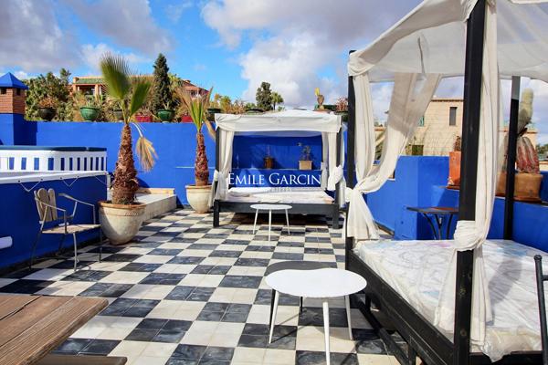À vendre Riad d'exception idéalement situé dans le quartier de Sidi Mimoune à Marrakech