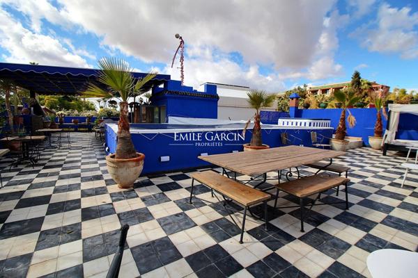 À vendre Riad d'exception idéalement situé dans le quartier de Sidi Mimoune à Marrakech