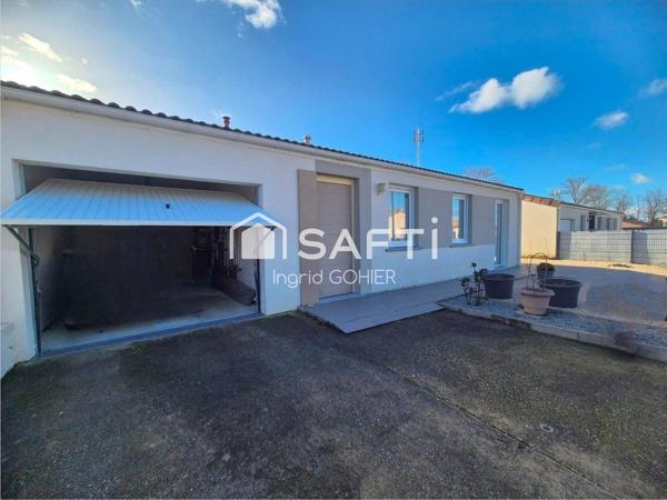 Maison de plain-pied - Jardin - Garage