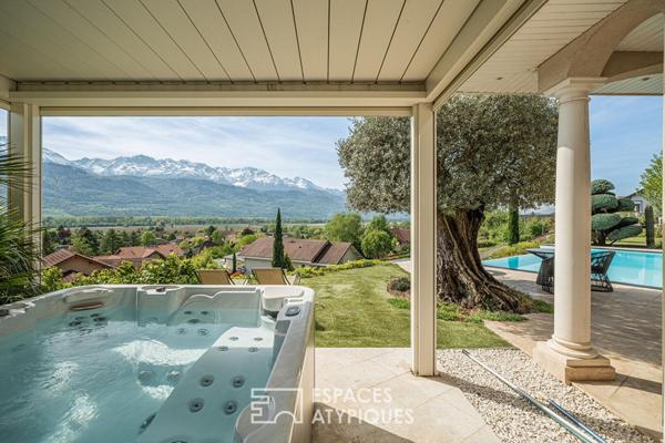 Villa d’exception à la vue panoramique avec piscine