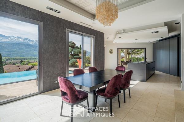 Villa d’exception à la vue panoramique avec piscine
