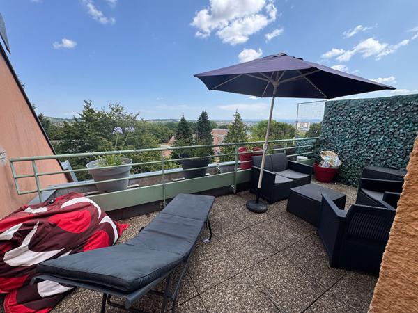 APPARTEMENT DUPLEX  GARAGE TERRASSES VUE IMPRENABLE LION DE BELFORT