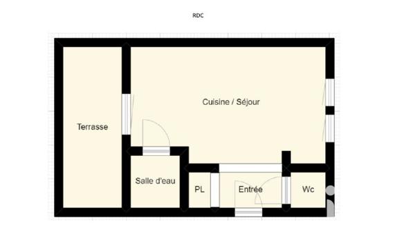 Studio à vendre 26,14 m² Rennes