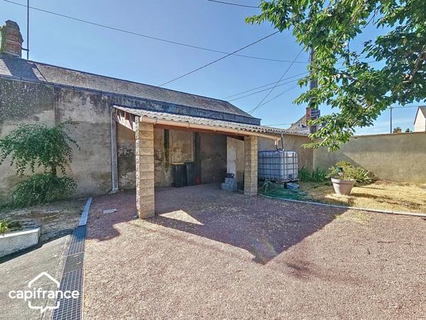 Maison 117 m² (DPE B), 3 chambres, sous-sol, terrain 802m² – THOUARS centre à pied