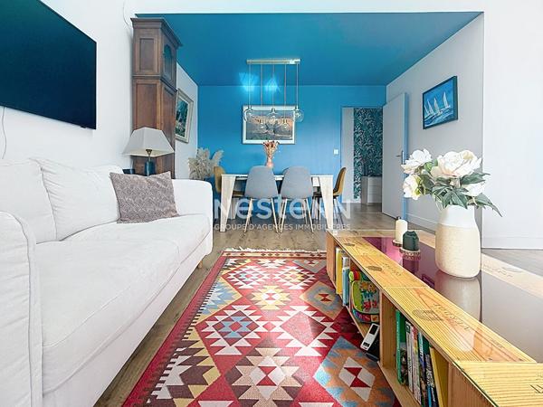 Appartement 5 pièces lumineux à vendre à Angers - Dernier étage avec garage et cave