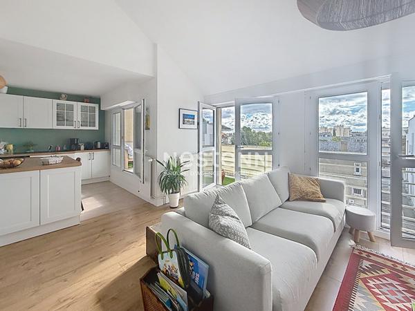 Appartement 5 pièces lumineux à vendre à Angers - Dernier étage avec garage et cave