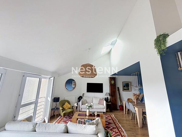 Appartement 5 pièces lumineux à vendre à Angers - Dernier étage avec garage et cave
