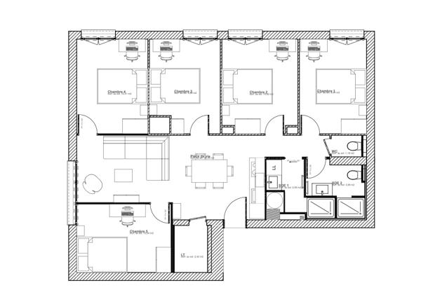 Appartement à vendre 6 pièces 87 m² Nantes