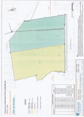 Terrain Constructible SAINT SALVY DE LA BALME DE 2268 m2