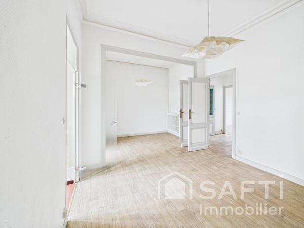 T3 de 71 m²  – Bordeaux Saint-Augustin – Dernier étage