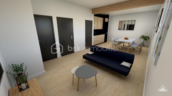 Appartement de 59 m²