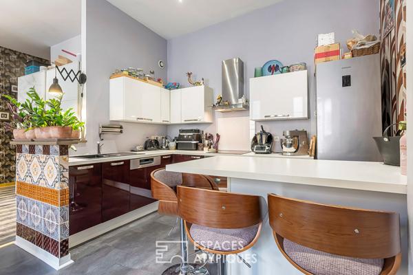 Appartement ancien à proximité de la place Guichard