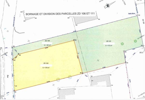 Terrain Lons-le-Saunier Nord / 1311 m²