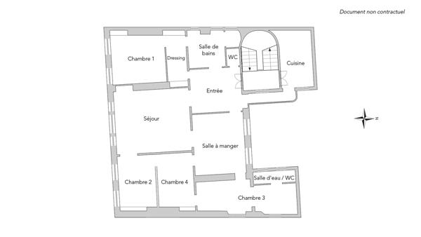 Appartement Paris 10e - RUE DE TRÉVISE
