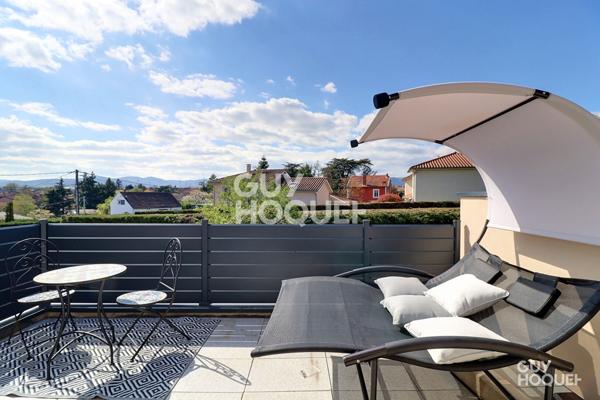 EXCLUSIVITÉ ? T3 esprit maison avec terrasse ? Craponne centre
