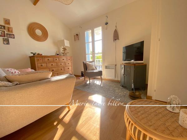 Maison à vendre 3 pièces COEX (85), maison 2 chambres, terrasse et jardin, un emplacement de stationnement