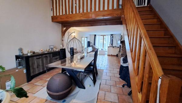 Maison mitoyenne - terrain - dépendance