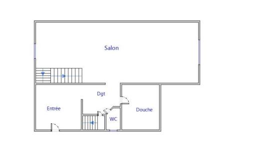 Maison mitoyenne - terrain - dépendance