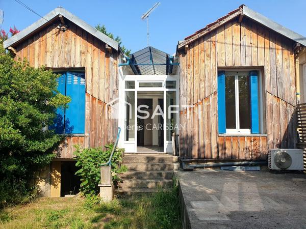 Maison 4 pièces plain-pied, proche centre ville