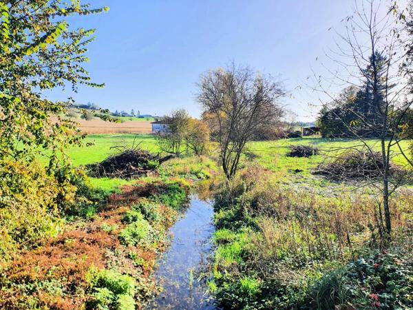 Maisons avec dépendances sur un terrain d'environ 4 ha