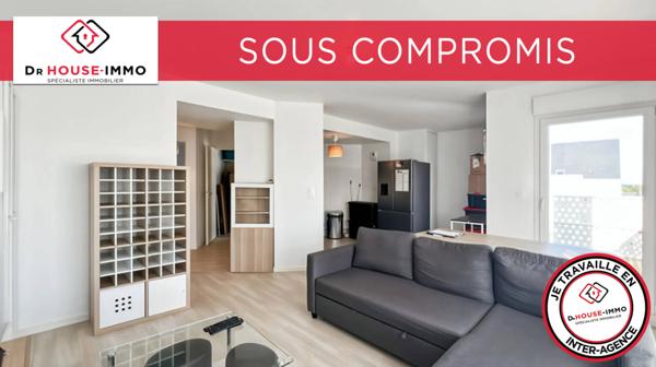 Appartement à vendre 2 pièces de 62 m²
