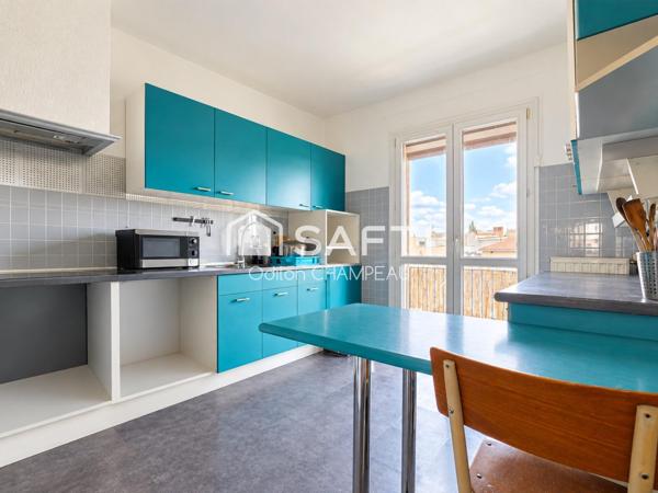 APPARTEMENT T4 TRAVERSANT 93 m² + PARKING + CAVE |  SAINT-MARTIN / PERPIGNAN