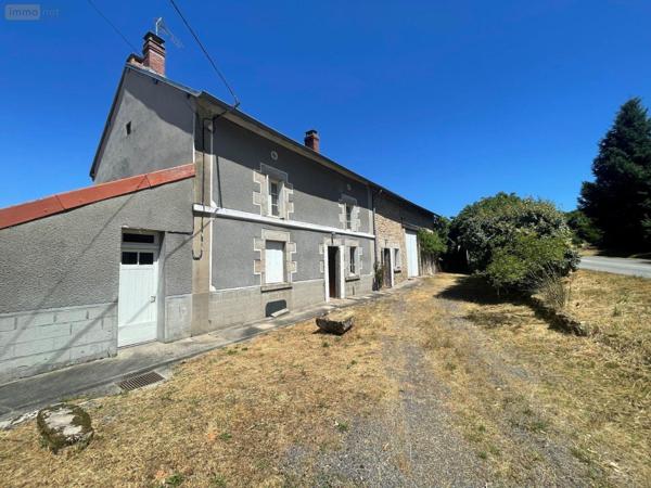 Maison à restaurer à vendre à Laurière en Haute-Vienne (87370), ref : 14761/334