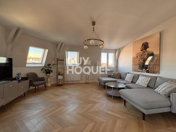 Appartement Mairie de Saint Ouen Sur Seine 6 pièce(s) 119.07m2-Terrasse