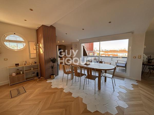 Appartement Mairie de Saint Ouen Sur Seine 6 pièce(s) 119.07m2-Terrasse