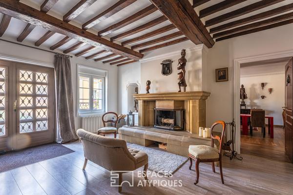 Vaste maison familiale du XVIIIème siècle