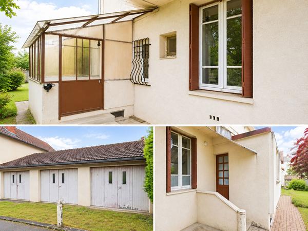 Immeuble de rapport (3 appartements, 3 garages)  T2, T3 et T5 au Creusot - Idéal investisseurs !
