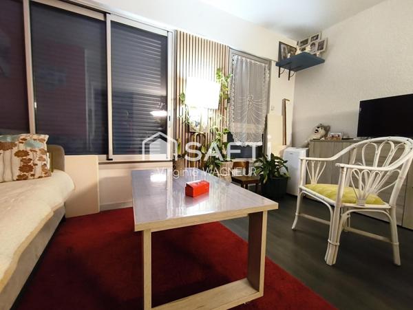 Appartement T2 traversant avec emplacement véhicule