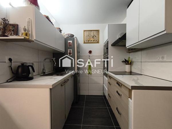 Appartement T2 traversant avec emplacement véhicule