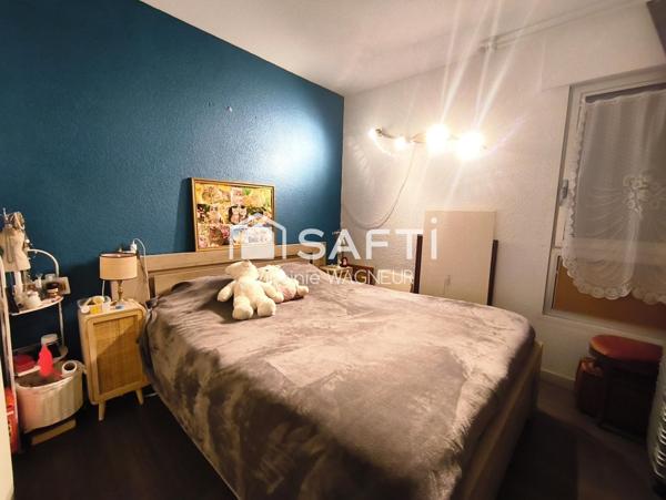 Appartement T2 traversant avec emplacement véhicule