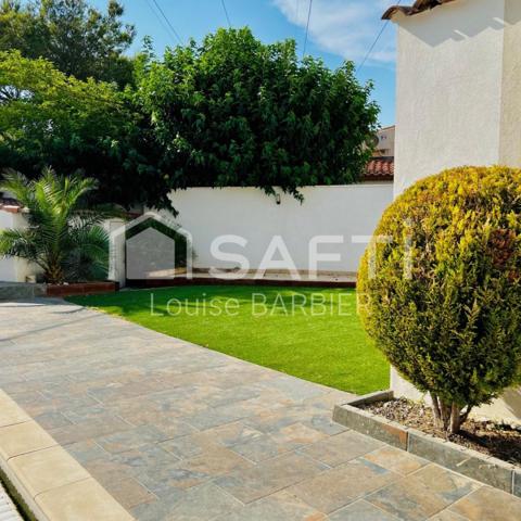 Maison de prestige, jardin, piscine, neuf, calme