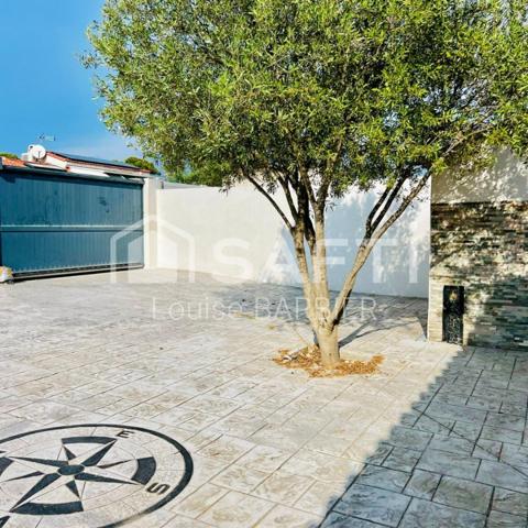 Maison de prestige, jardin, piscine, neuf, calme