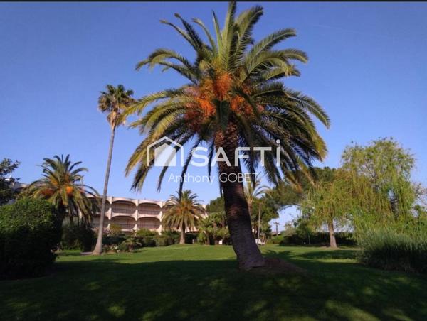 appartement RDC plage direct baie des anges