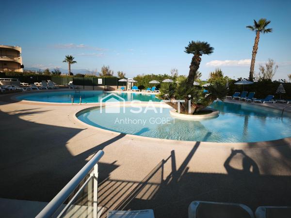 appartement RDC plage direct baie des anges
