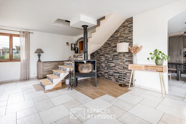 Maison de caractère avec piscine en pleine nature