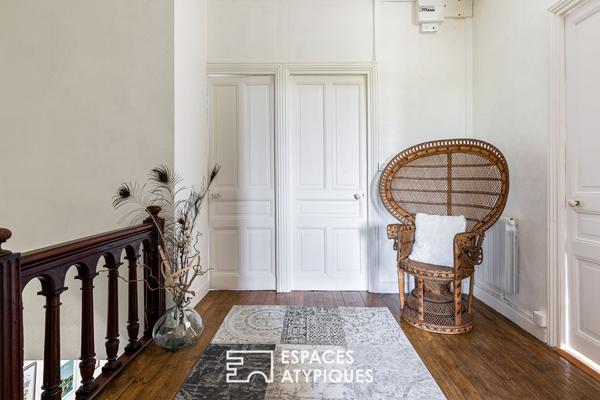 Élégante maison de ville des années 1900 avec piscine