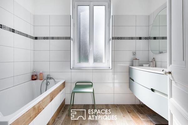 Élégante maison de ville des années 1900 avec piscine