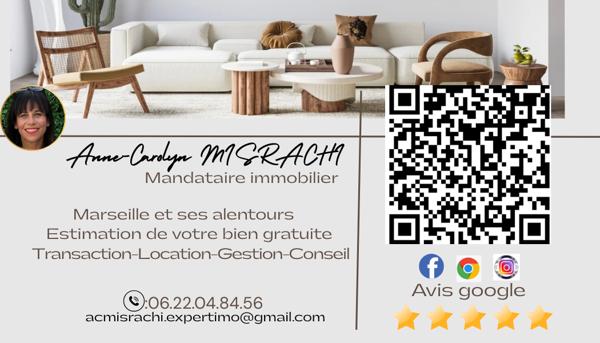 Marseille (13009) Marseille 9ième. T3 avec vue dégagée, balcon et double stationnement au calme!!!