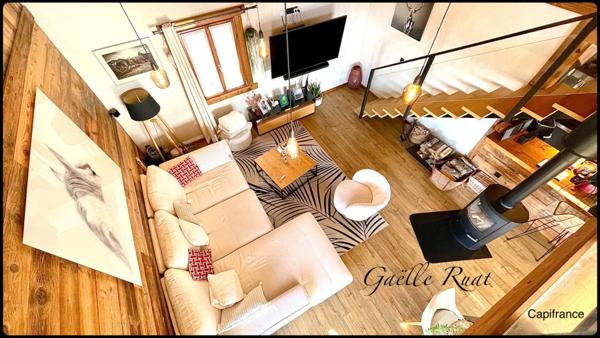 Font-Romeu (66) – Appartement T4 mezzanine de prestige avec vue panoramique dernier étage.