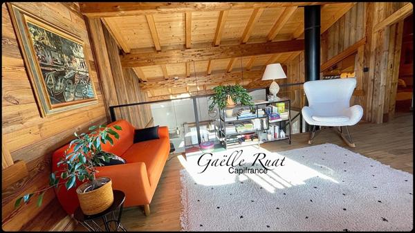 Font-Romeu (66) – Appartement T4 mezzanine de prestige avec vue panoramique dernier étage.
