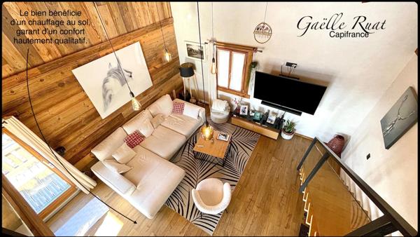 Font-Romeu (66) – Appartement T4 mezzanine de prestige avec vue panoramique dernier étage.