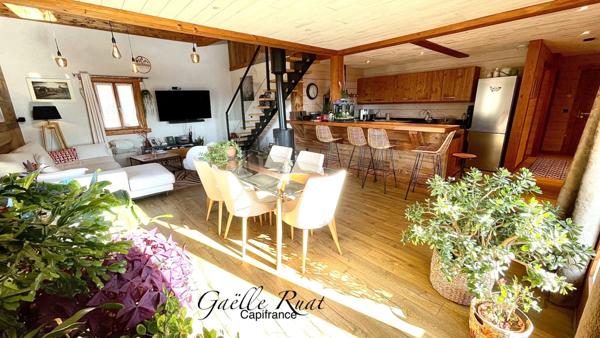 Font-Romeu (66) – Appartement T4 mezzanine de prestige avec vue panoramique dernier étage.