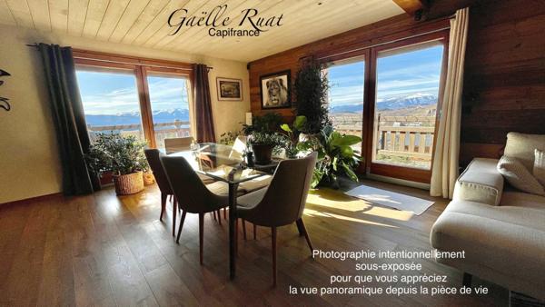 Font-Romeu (66) – Appartement T4 mezzanine de prestige avec vue panoramique dernier étage.