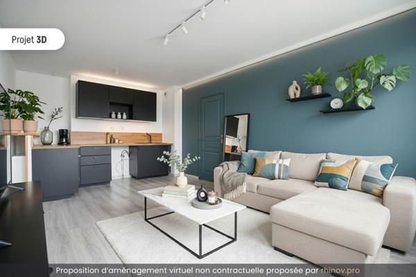 Appartement à vendre |  La Riche |  3 pièces | 55 m²